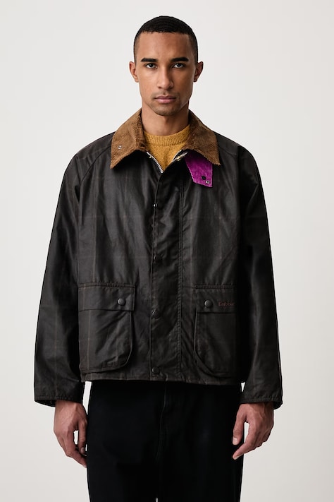 Barbour X PAUL SMITH kurtka woskowana męska brązowa MWX2611BR71