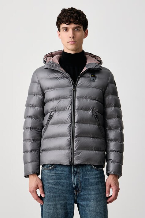 Blauer Kurtka męska szara BLUC02054