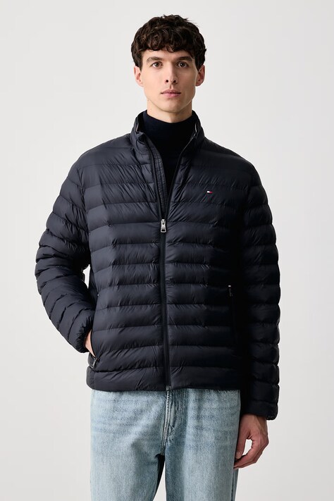 Tommy Hilfiger Kurtka pikowana męska granatowa MW0MW39990