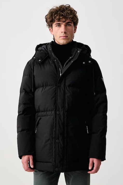 Guess Kurtka puchowa męska czarna M6BL79 W5274
