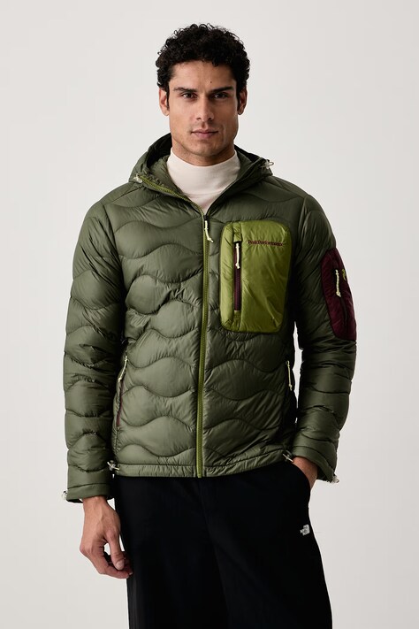 Peak Performance Kurtka puchowa męska Helium zielona G798481