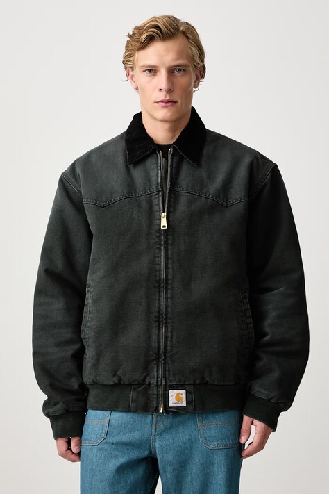 Carhartt WIP OG Santa Fe Jacket krótka kurtka bawełniana męska zielona I037056