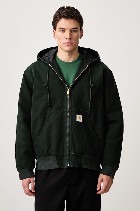 Carhartt WIP OG Active Jacket short jacket cotton Men's black I037584