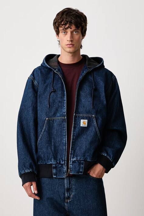 Carhartt WIP OG Active Jacket kurtka przejściowa jeansowa męska niebieska I037581