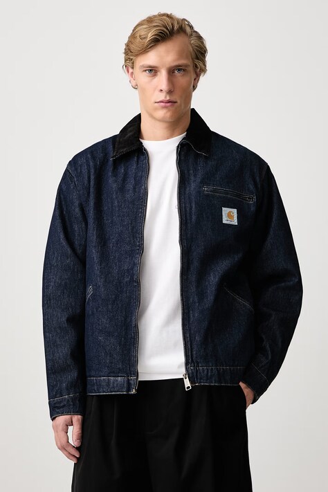 Carhartt WIP OG Detroit Jacket krótka kurtka jeansowa męska niebieska I037535