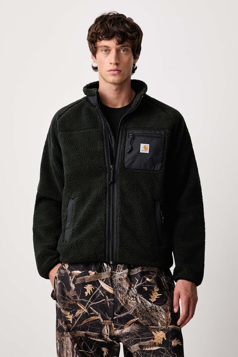 Carhartt WIP Prentis Liner кофта на застібці чоловіча зелена I035696