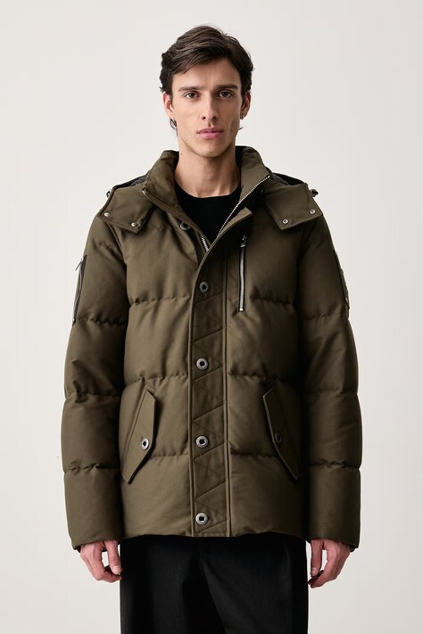 MOOSE KNUCKLES Kurtka puchowa męska zielona M35MJ128S