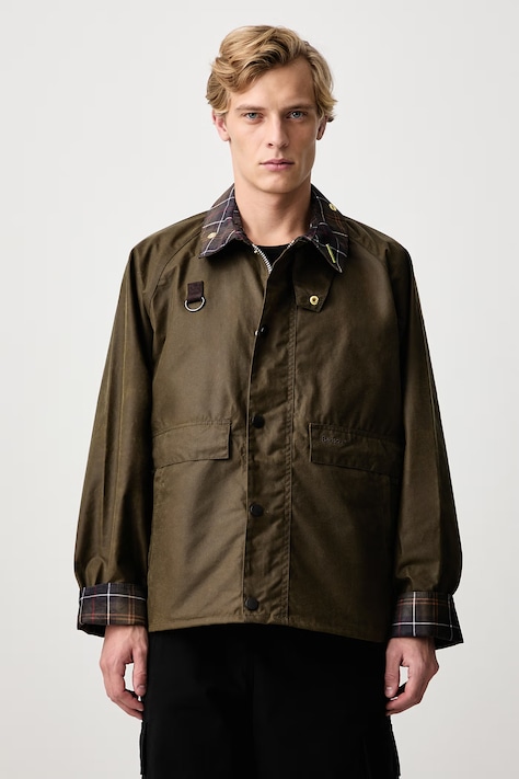Barbour Giacca di mezza stagione da uomo verde MWX2584