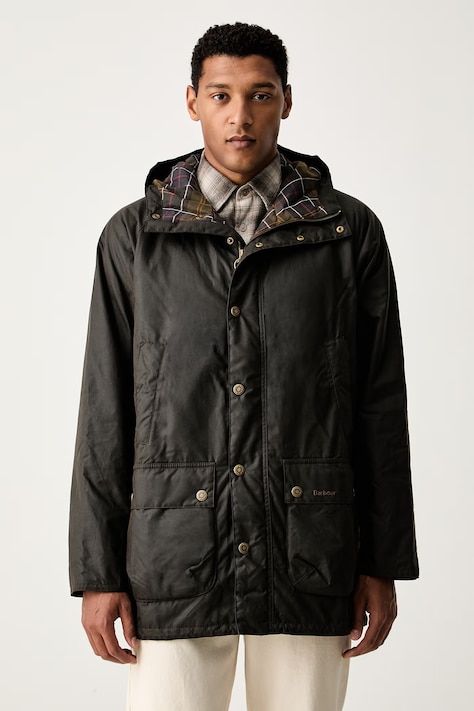 Barbour parka męska woskowana Bedale zielona MWX2494