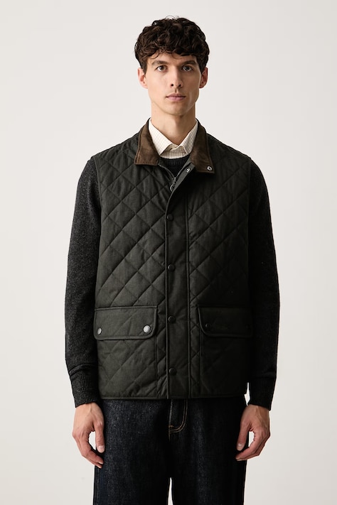 Barbour bezrękawnik męski Lux zielony MGI0339