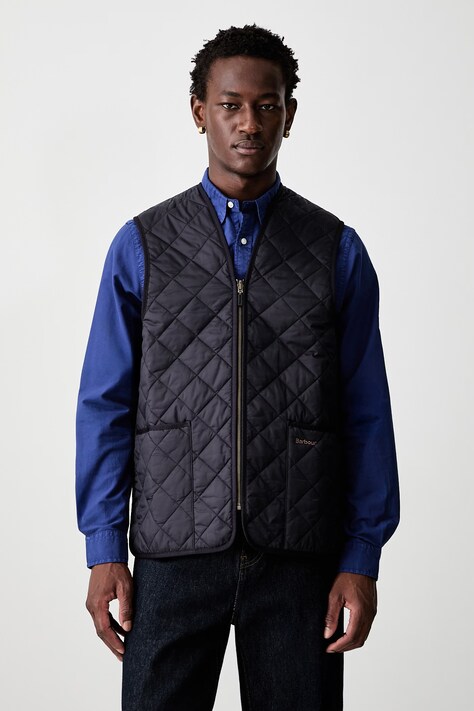 Barbour Bezrękawnik męski granatowy MLI0001