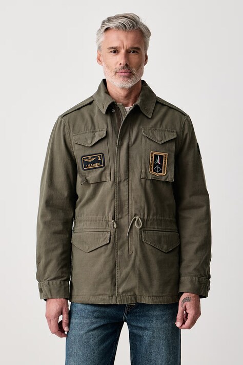 Aeronautica Militare Kurtka męska zielona AB3087UCT04233