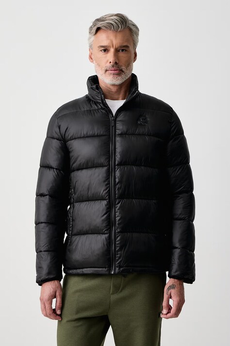 Karl Lagerfeld Kurtka pikowana męska czarna 564590.505020