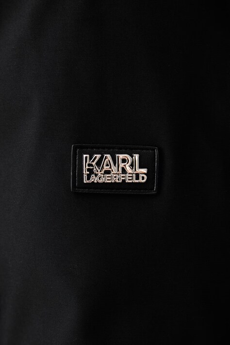 Karl Lagerfeld стьобана куртка чоловіча — AW26-KUMZA5, чорний — фото 6
