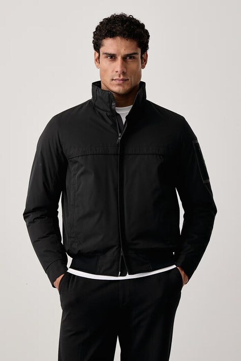 BOSS Green Μπουφάν ανδρικό OW_Jadon Puffer μαύρο 50565196