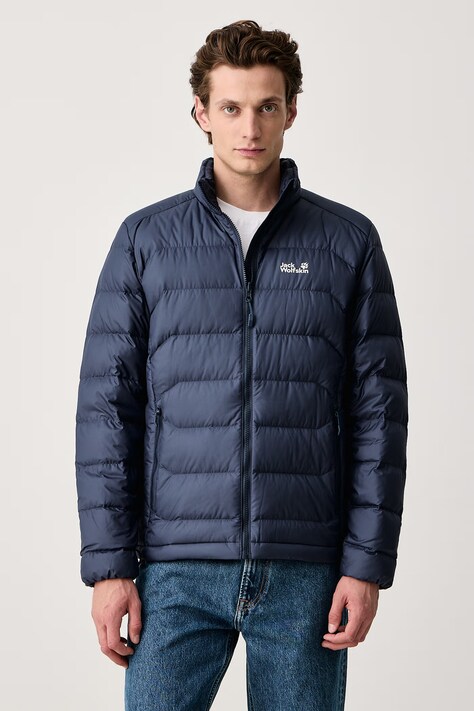 Jack Wolfskin Kurtka puchowa męska WILD PASS DOWN granatowa A66299