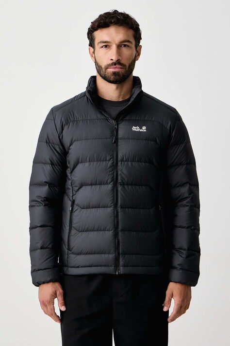 Jack Wolfskin Kurtka puchowa męska WILD PASS DOWN czarna A66299