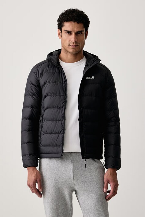 Jack Wolfskin Kurtka puchowa męska WILD PASS DOWN czarna A66298