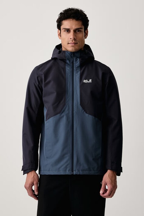 Jack Wolfskin Kurtka 3w1 męska STONETRAIL niebieska A66291