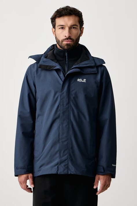 Jack Wolfskin Kurtka trekkingowa męska PINETRAIL granatowa A66288