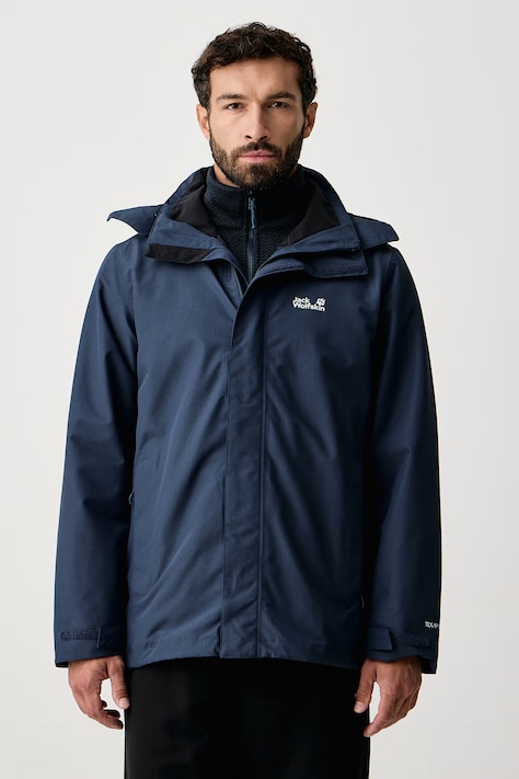 Jack Wolfskin Kurtka trekkingowa męska PINETRAIL granatowa A66288