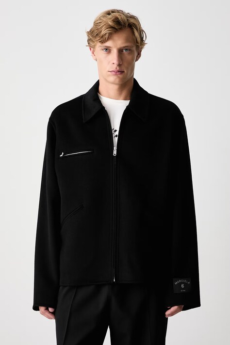 MM6 Maison Margiela Bomberka męska czarna SH0AM0099-M35761