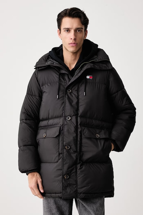 Tommy Jeans Steppelt férfi fekete DM0DM23730