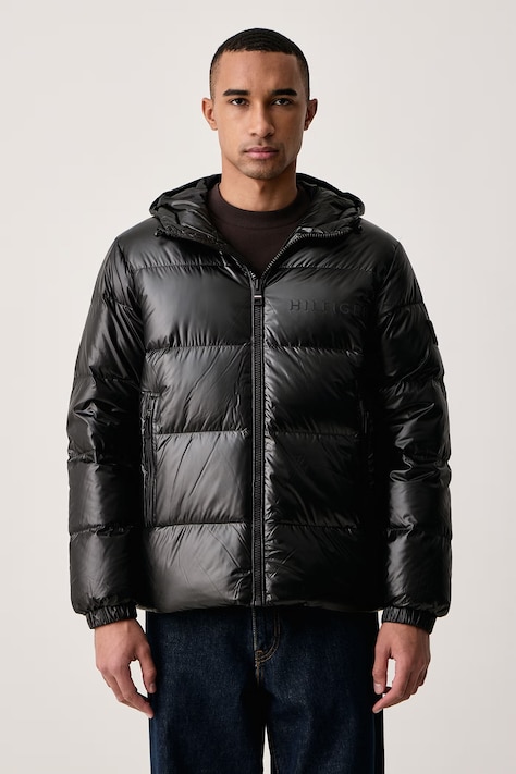 Tommy Hilfiger Pernata jakna za muškarce crna MW0MW45304