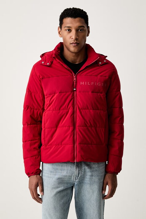 Tommy Hilfiger kurtka męska czerwona MW0MW45273