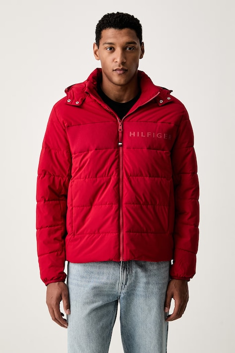 Tommy Hilfiger bunda pánska červená MW0MW45273