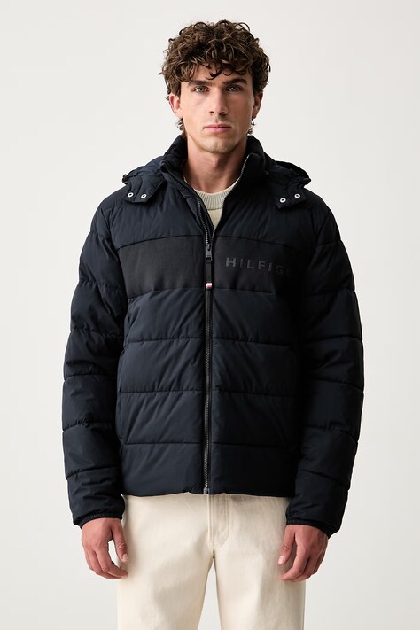 Tommy Hilfiger jakna moška mornarsko modra MW0MW45273