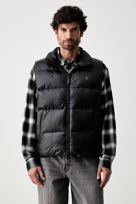 Calvin Klein Jeans bezrękawnik męski czarny LV04RH504G
