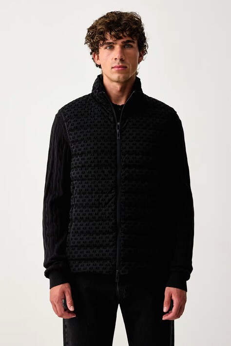 Armani Exchange Péřová vesta pánská černá XM003511 AF19870