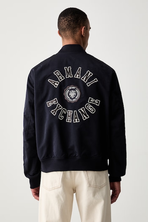 Armani Exchange obojstranná bunda pánska tmavomodrá XM003322 AF27108