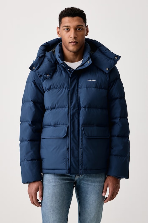 Calvin Klein Kurtka puchowa męska niebieska LV04LH506G
