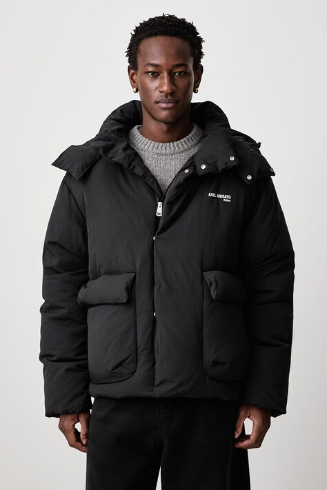 Axel Arigato Tent Puffer kurtka puchowa męska czarna A4120001