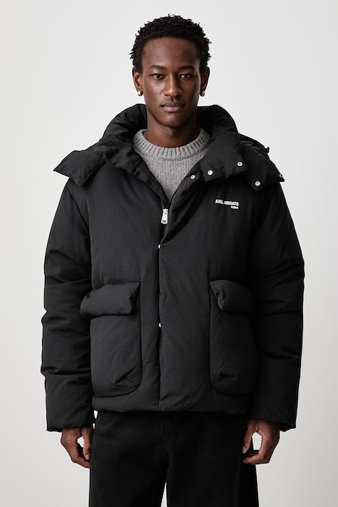 Axel Arigato Tent Puffer kurtka puchowa męska czarna A4120001
