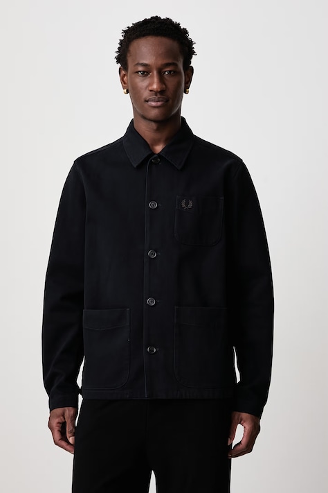 Fred Perry Krótka kurtka męska granatowa J3316