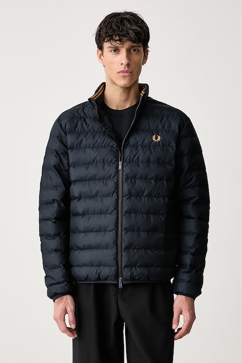 Fred Perry Kurtka pikowana męska granatowa J4564