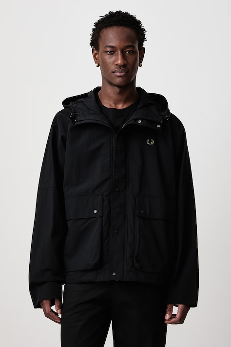 Fred Perry Kurtka męska czarna J2323