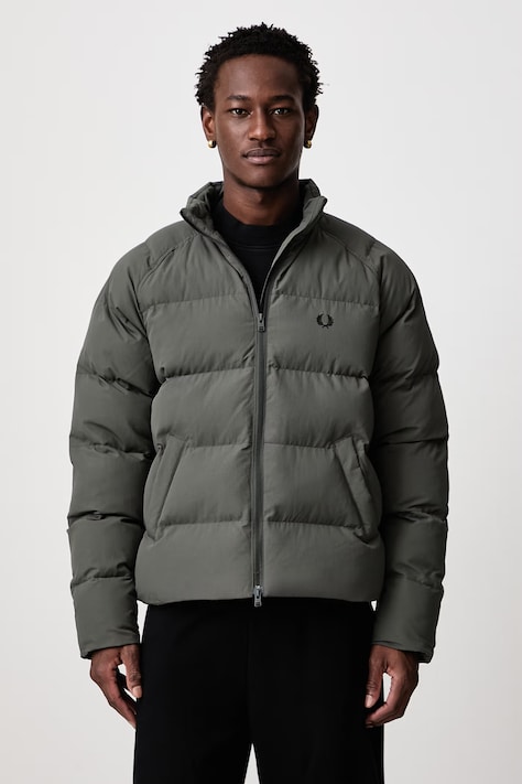 Fred Perry Kurtka zimowa męska zielona J1309