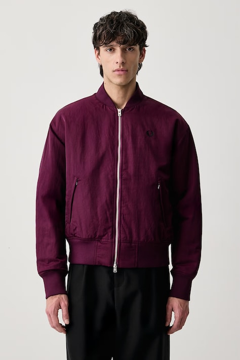 Fred Perry Bomberka męska fioletowa J3318