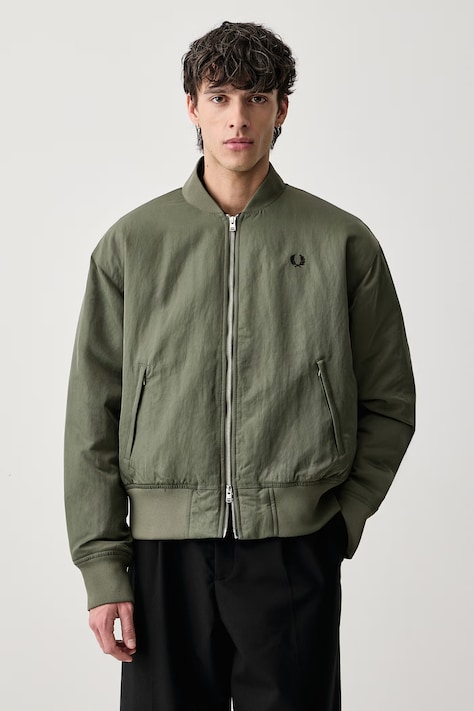 Fred Perry Bomberka męska zielona J3318