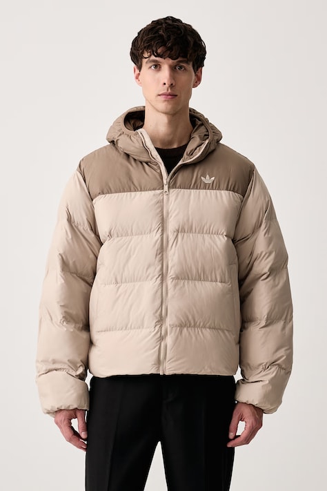 adidas Originals Μπουφάν Ανδρικό Hooded Regen μπεζ KR7198