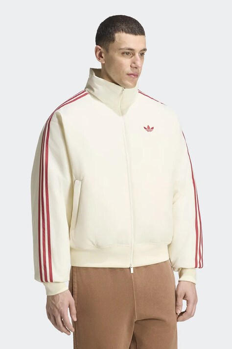 adidas Originals Μπουφάν Ανδρικό Firebird μπεζ KS4156