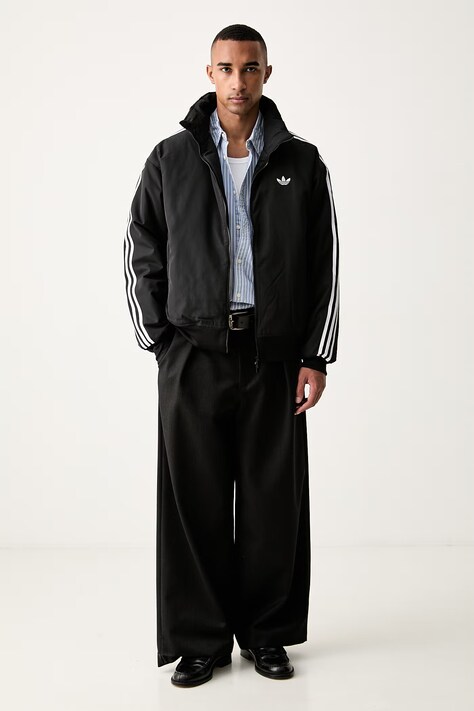 adidas Originals μπουφάν Ανδρικό Firebird μαύρο KR7203