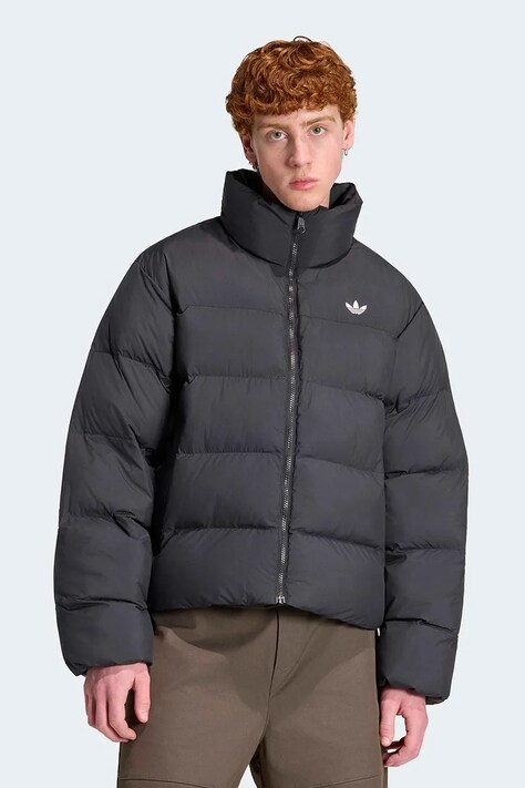 adidas Originals Krótka kurtka męska Stand Collar Regen czarna KR7190