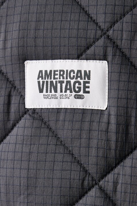 American Vintage безрукавка чоловіча — AW26-KUMZPO, сірий — фото 5