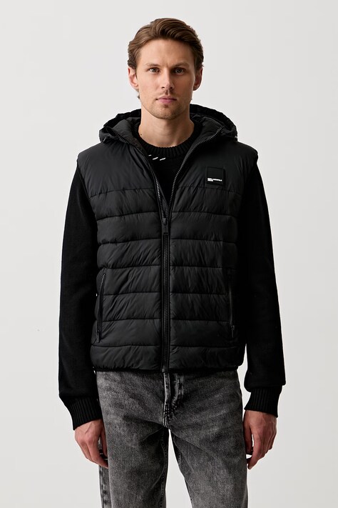 Karl Lagerfeld Jeans bezrękawnik męski czarny B3M15052