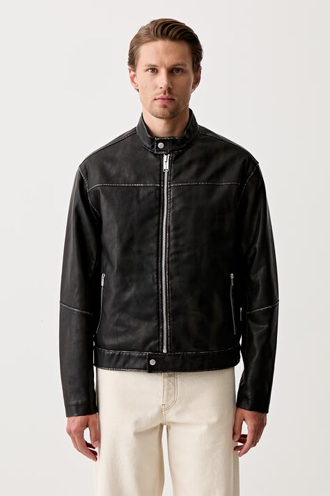 Karl Lagerfeld Jeans kurtka przejściowa męska czarna B3M15009